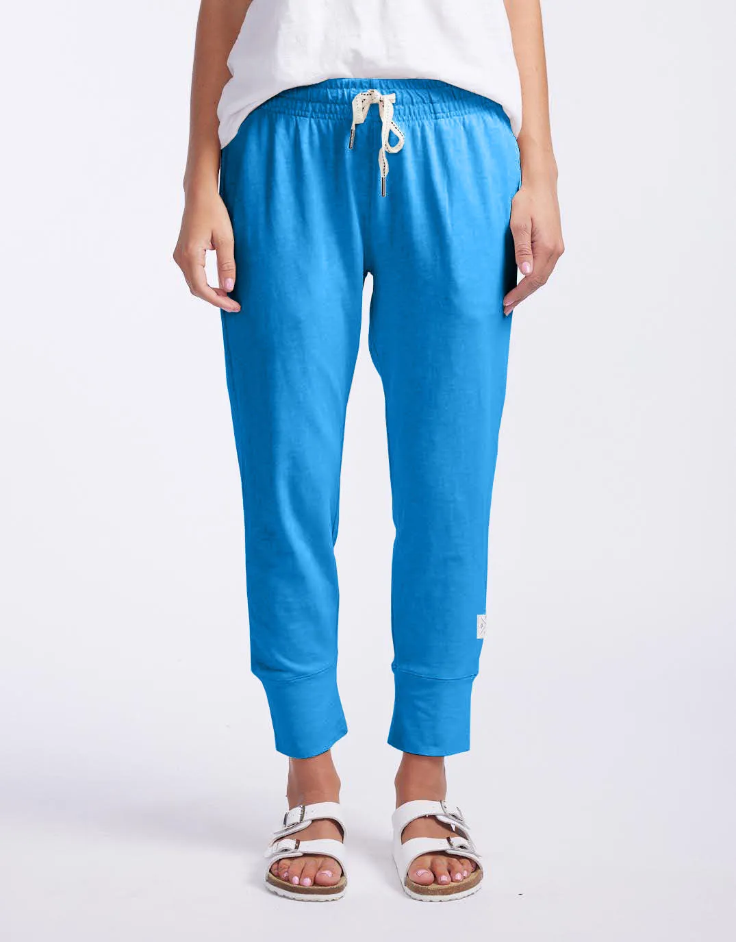 3/4 Brunch Pants - Ibiza Blue