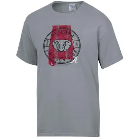 Alabama Circle Elephant Short Sleeve T-Shirt