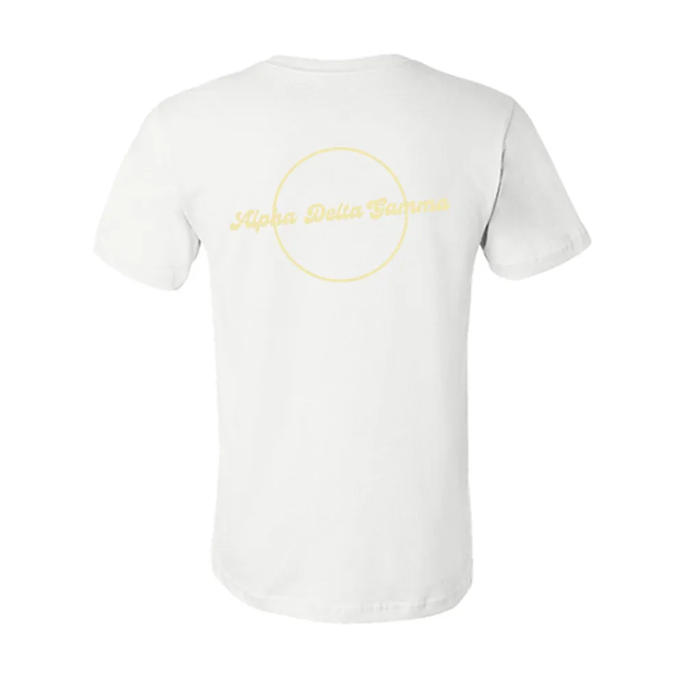 Alpha Delta Gamma Retro 70S T-Shirt