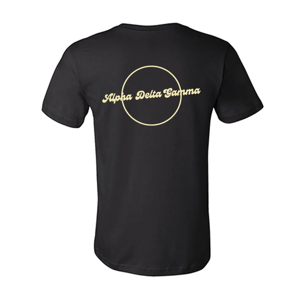 Alpha Delta Gamma Retro 70S T-Shirt