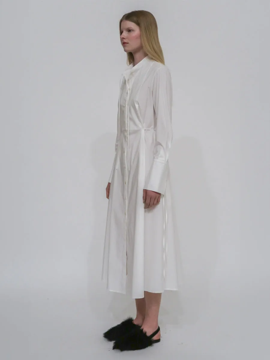 BIB TIE SHIRT DRESS