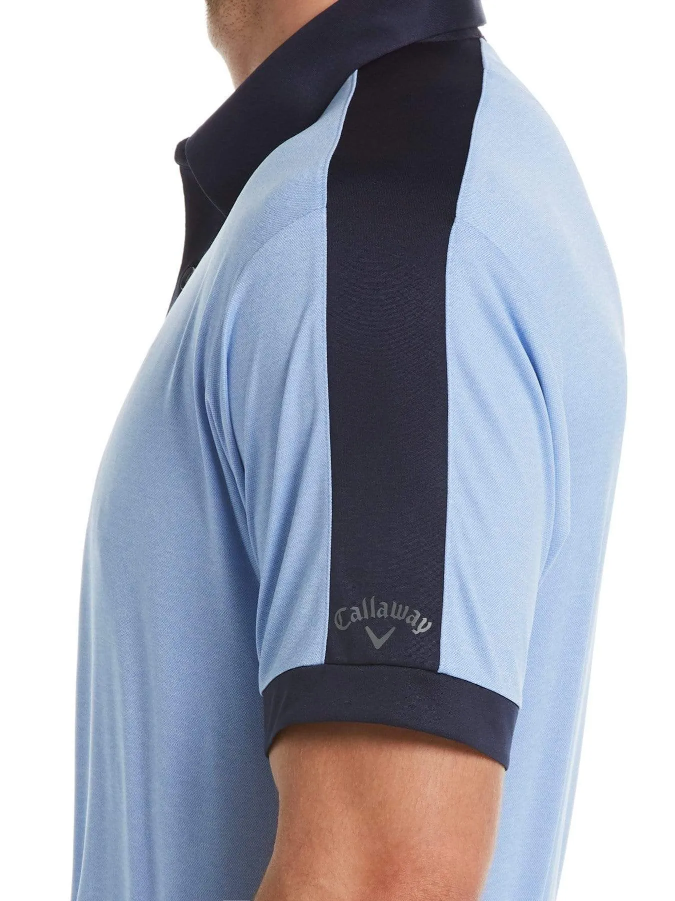 Big & Tall Birdseye Color Block Polo