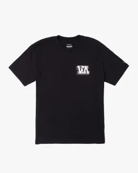 Big Block Short Sleeve Tee - Black