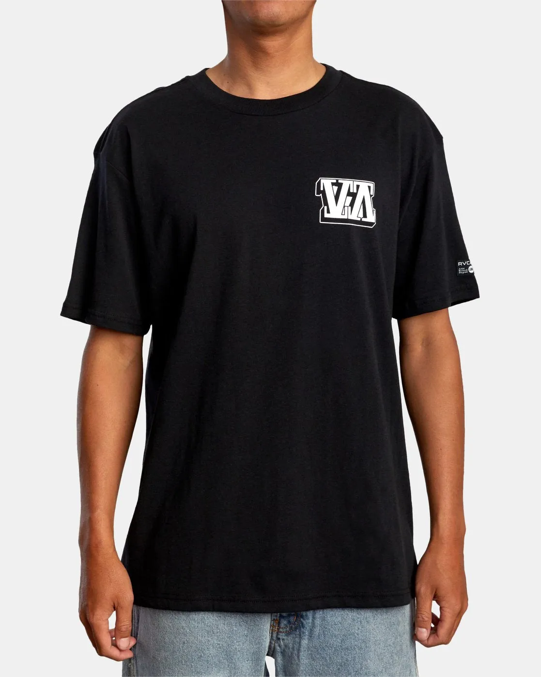 Big Block Short Sleeve Tee - Black