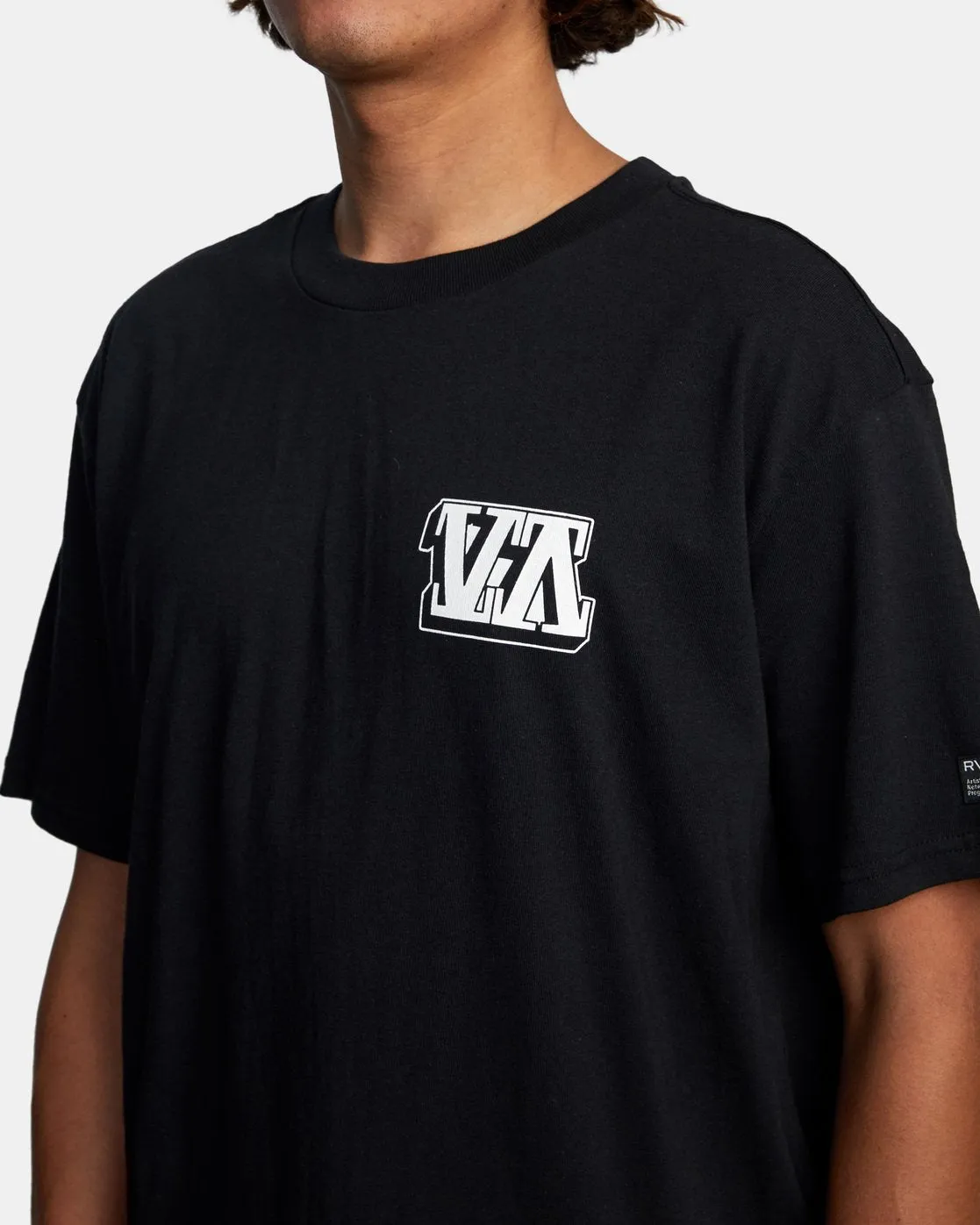 Big Block Short Sleeve Tee - Black