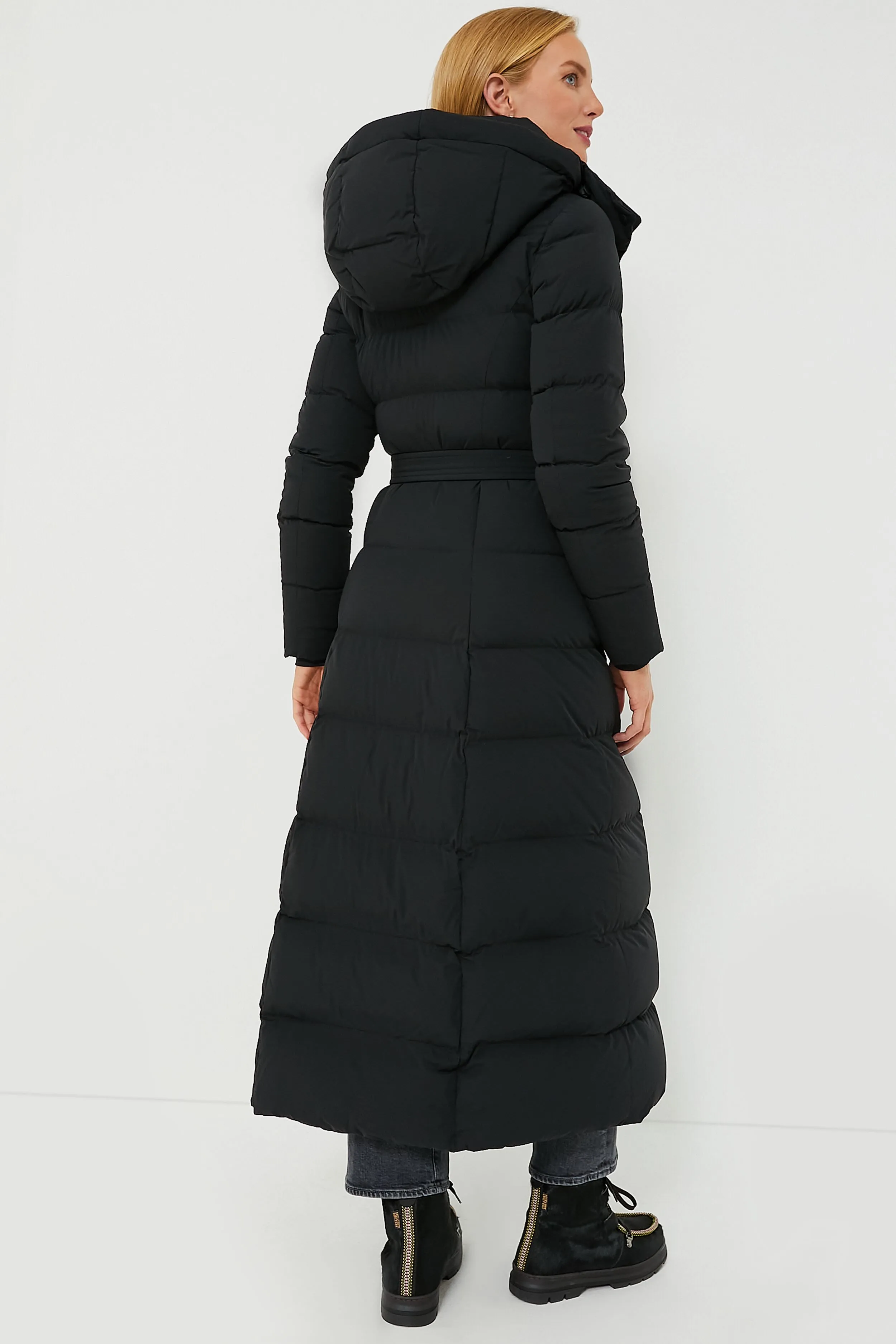 Black Calina City Down Coat