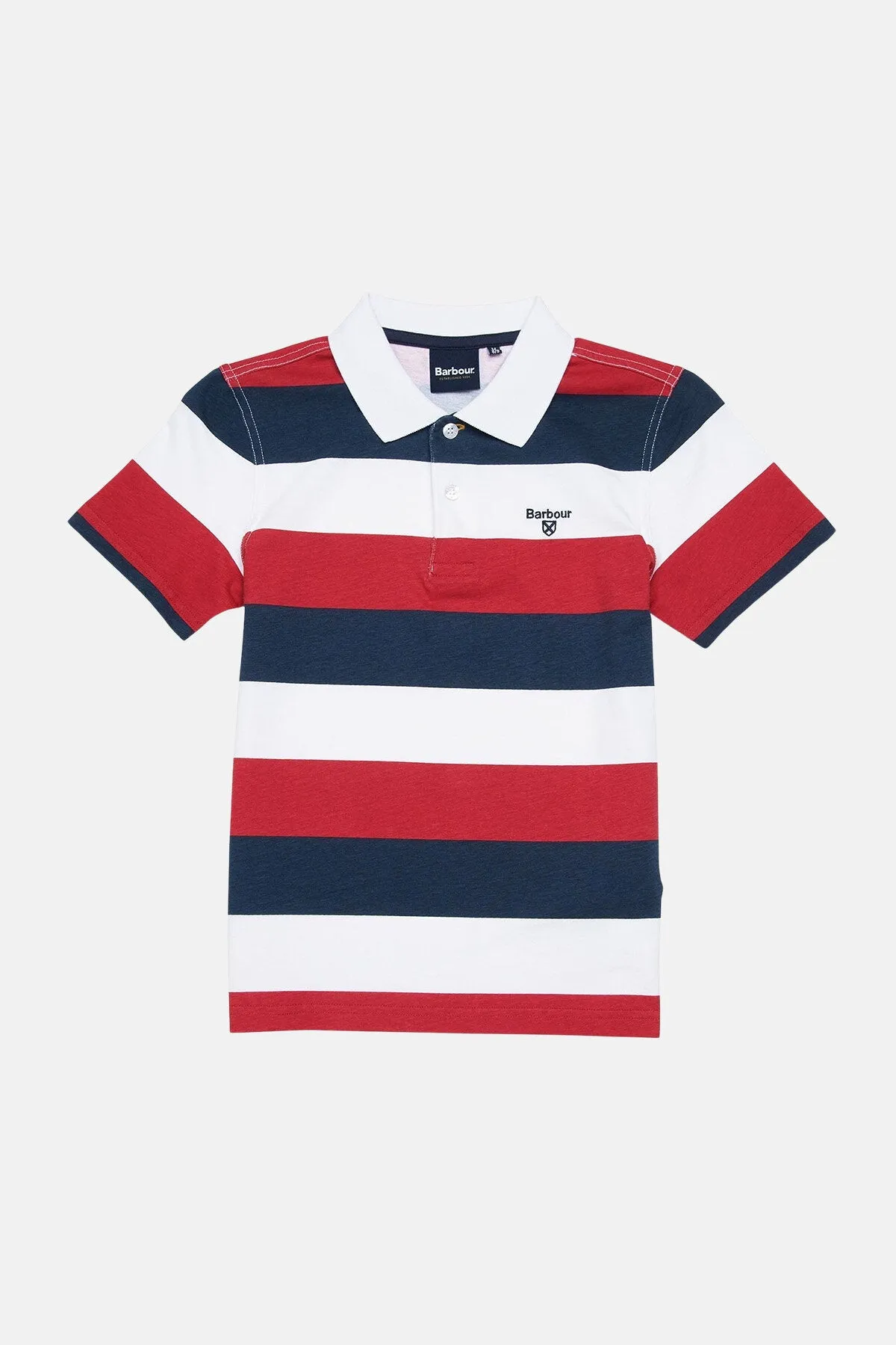 Boys Logan Striped Polo Shirt