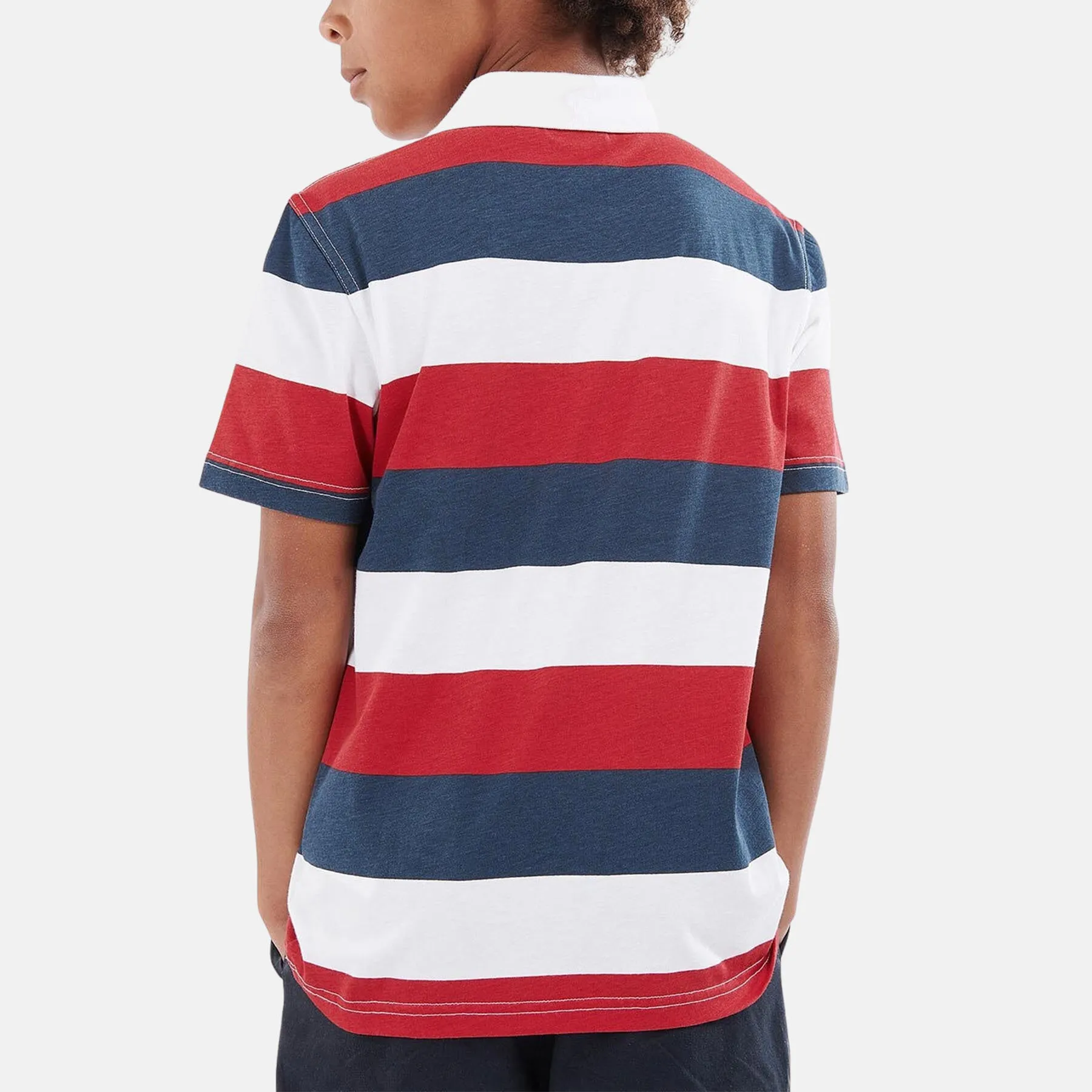 Boys Logan Striped Polo Shirt