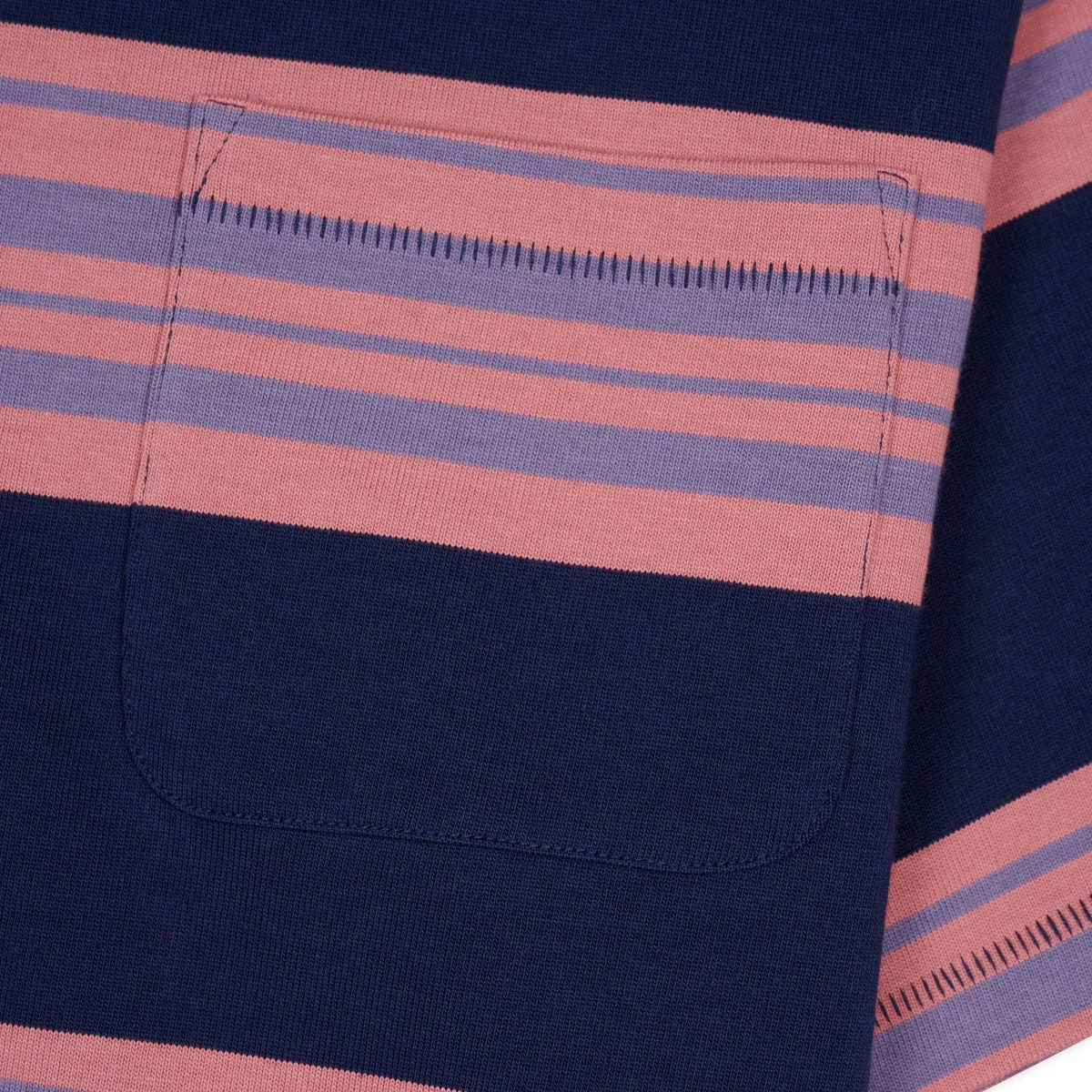 Brain Dead Baker Striped Pocket Tee