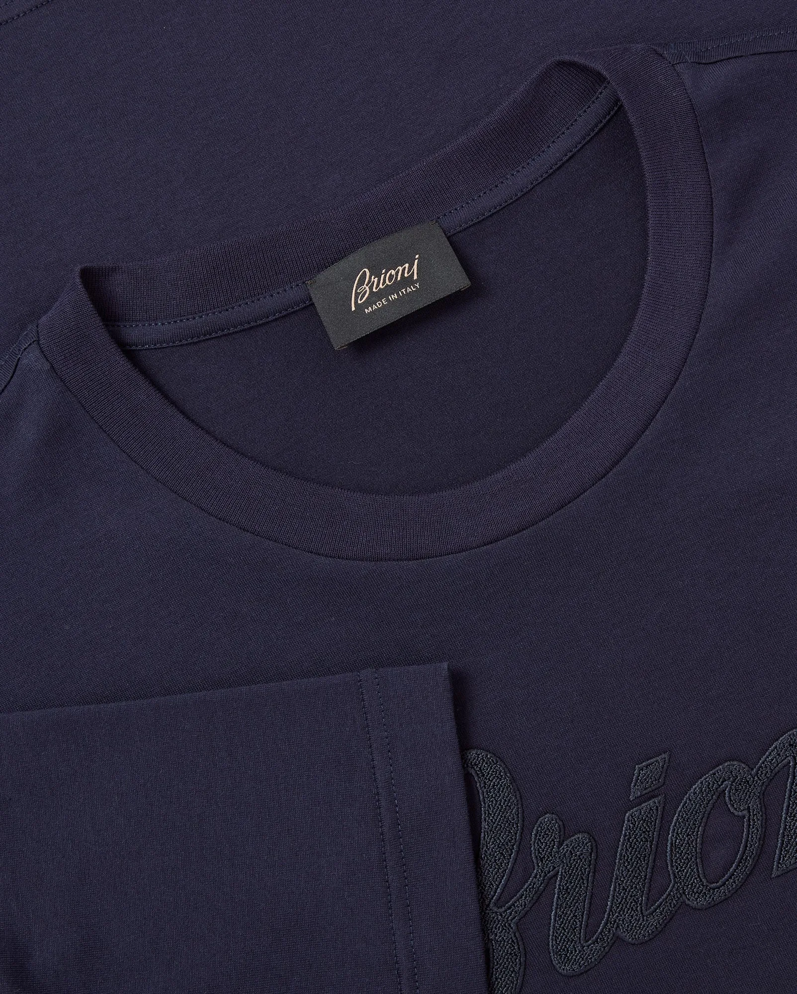 Brioni Short Sleeve Brioni Legends T-shirt (Navy)