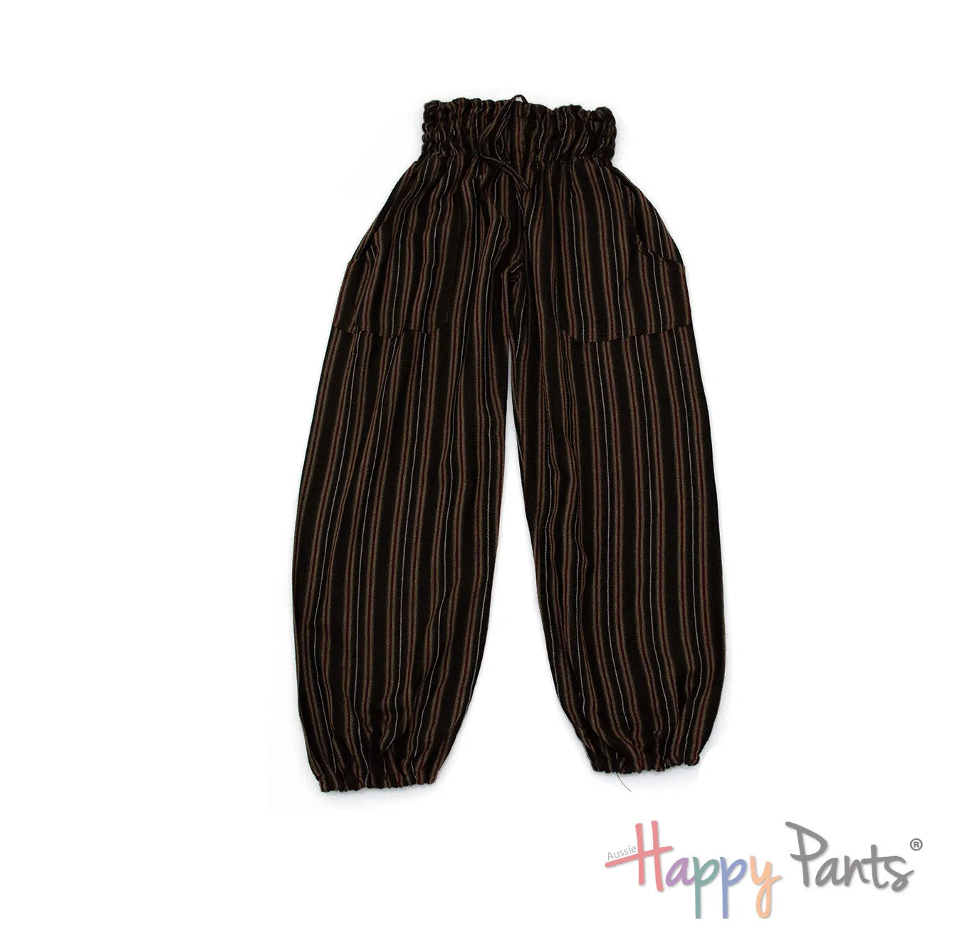 Brown Happy-Pants Parachute Bohemian