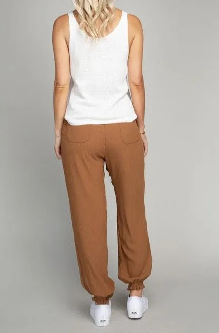 Brown Jogger Pants