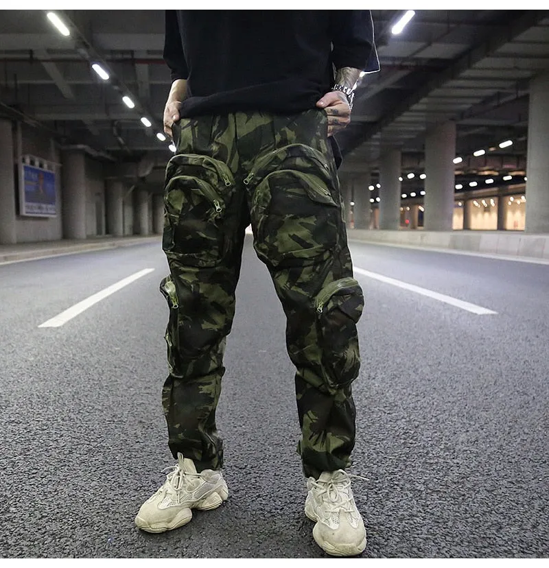 Camouflage Utility Cargo Pants