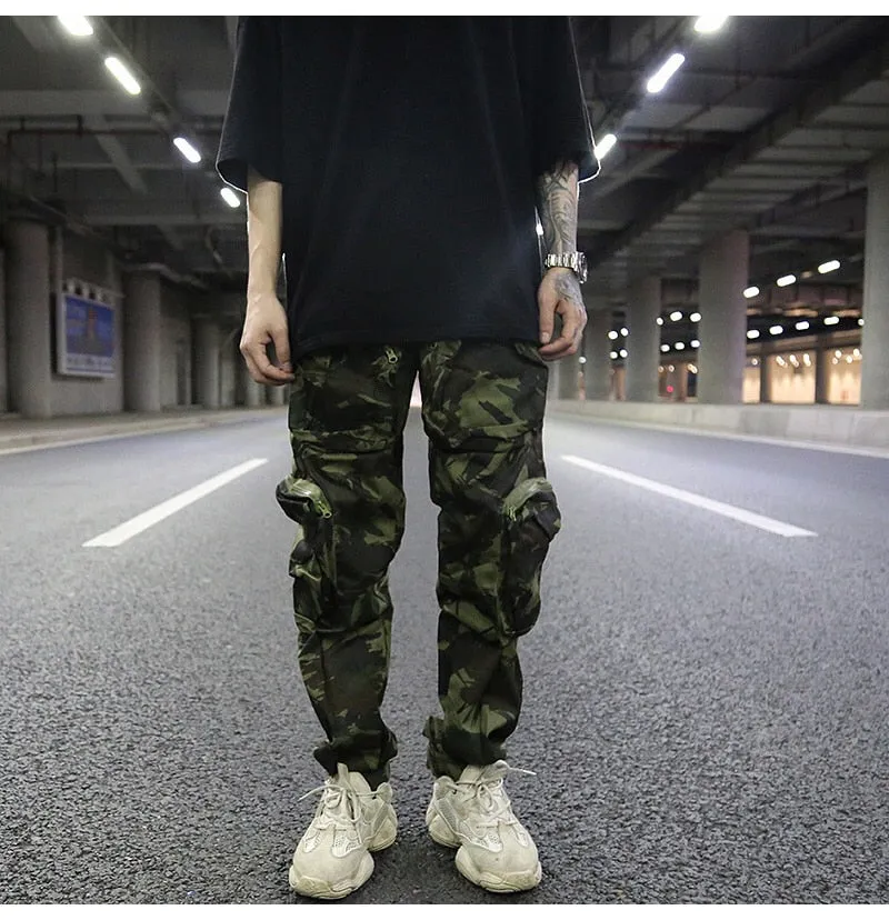 Camouflage Utility Cargo Pants