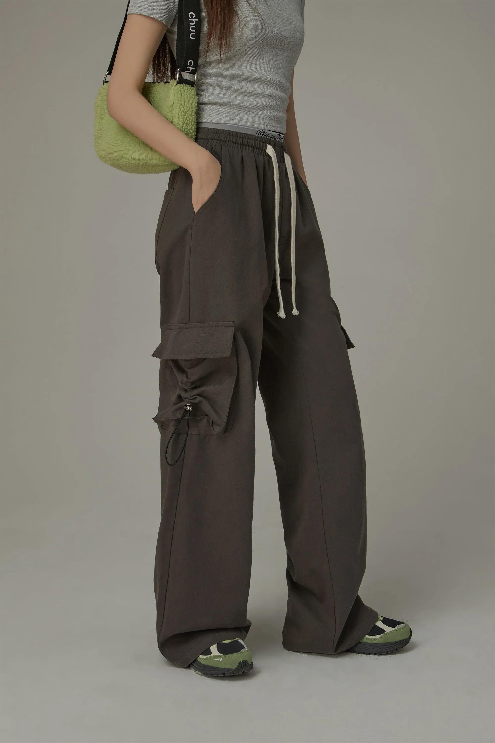 Cargo Wide Casual Pants