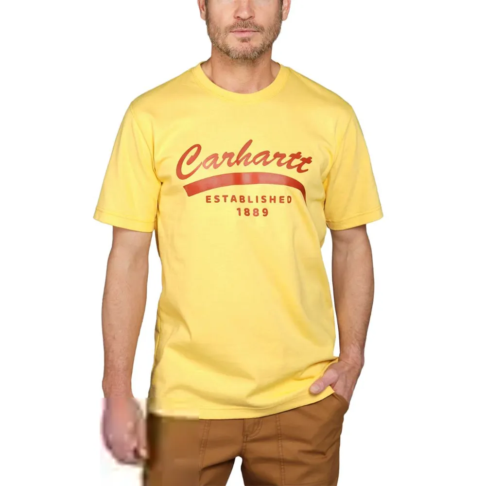 Carhartt 105714 Relaxed Fit Heavyweight Short Sleeve Graphic T-Shirt