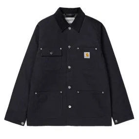 Carhartt WIP Michigan Lined Chore Coat - Black / Rigid