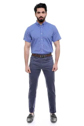 CASUAL PANT 5 POCKET SLIM FIT LIGHT BLUE