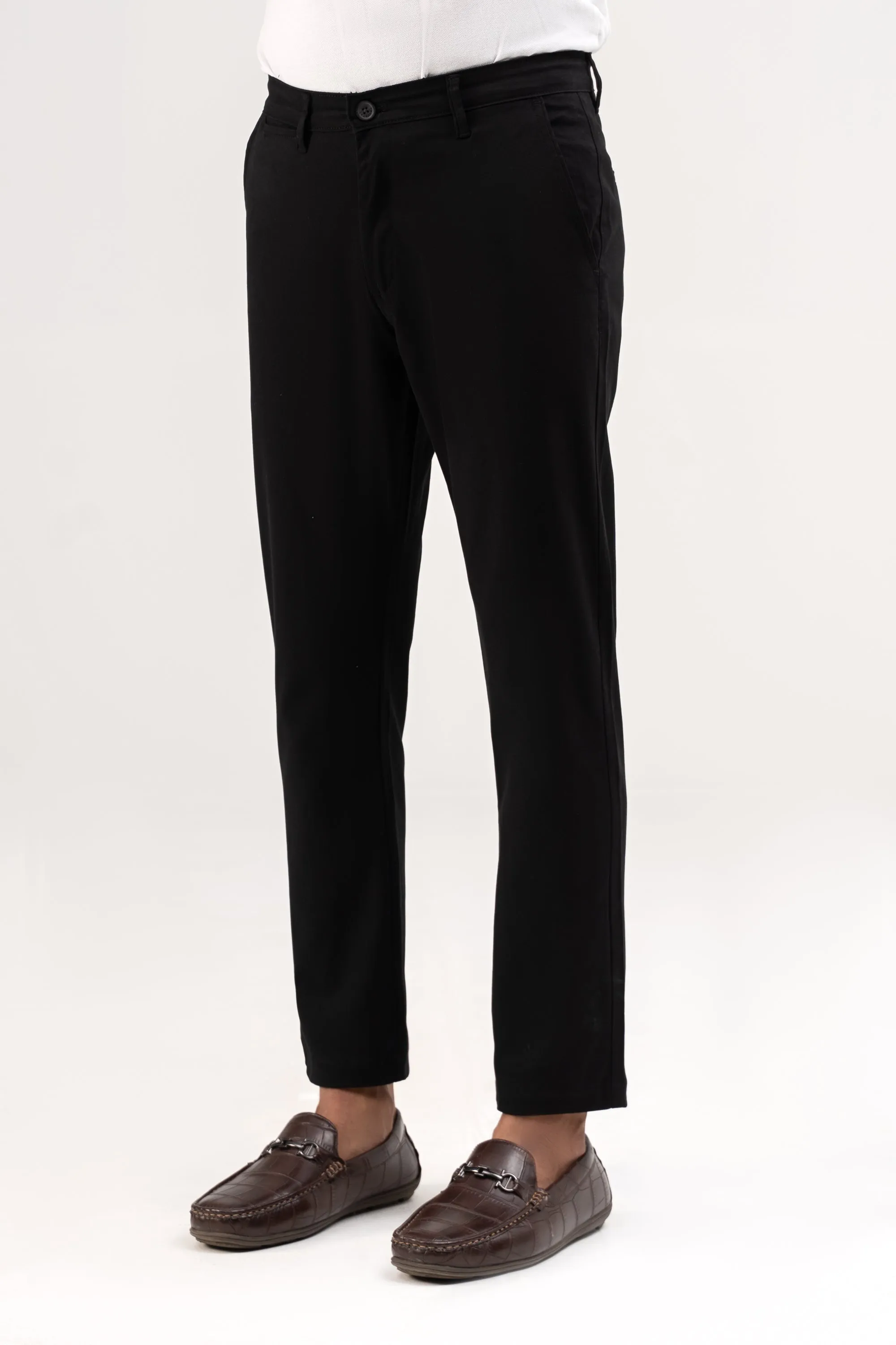 CASUAL PANT CROSS POCKET BLACK