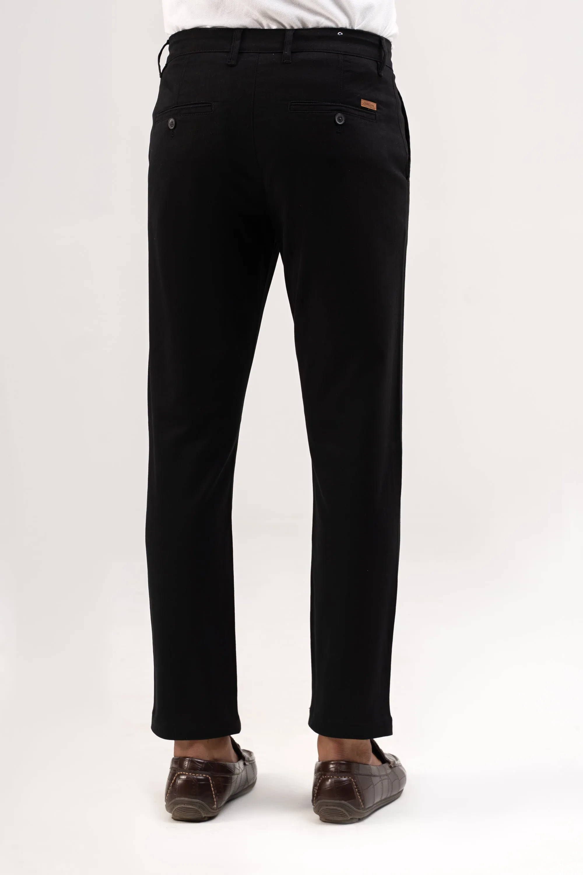 CASUAL PANT CROSS POCKET BLACK