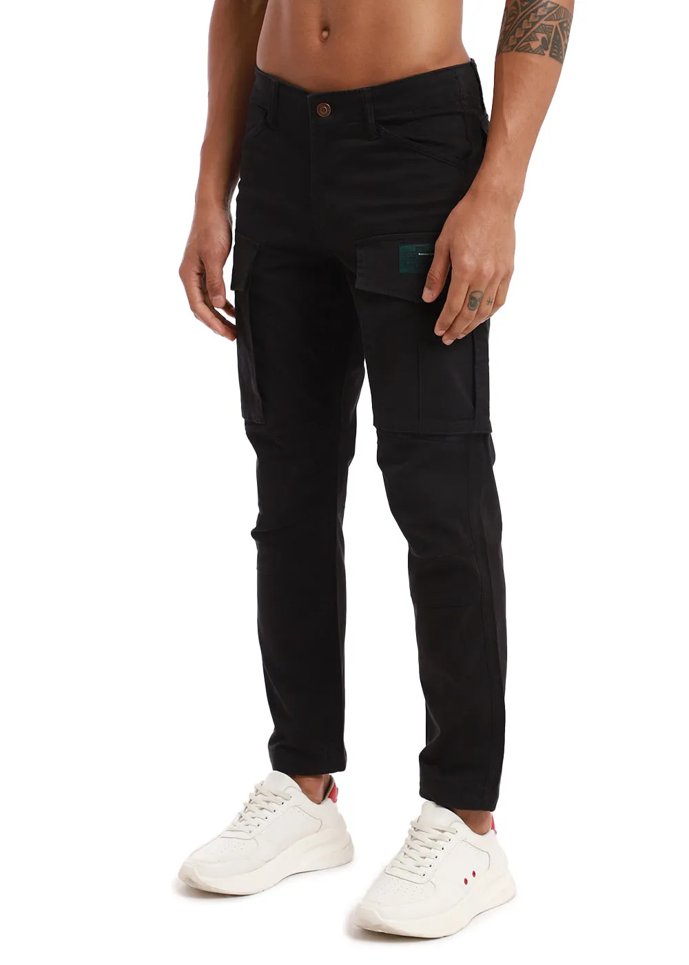 Charcoal Black Cargo Pant