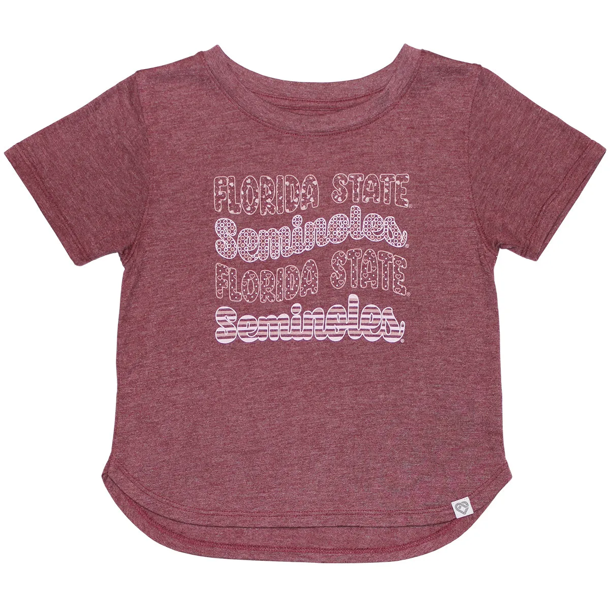 Colosseum Toddler Girl's Florida State Seminoles Short Sleeve T-shirt - Garnet