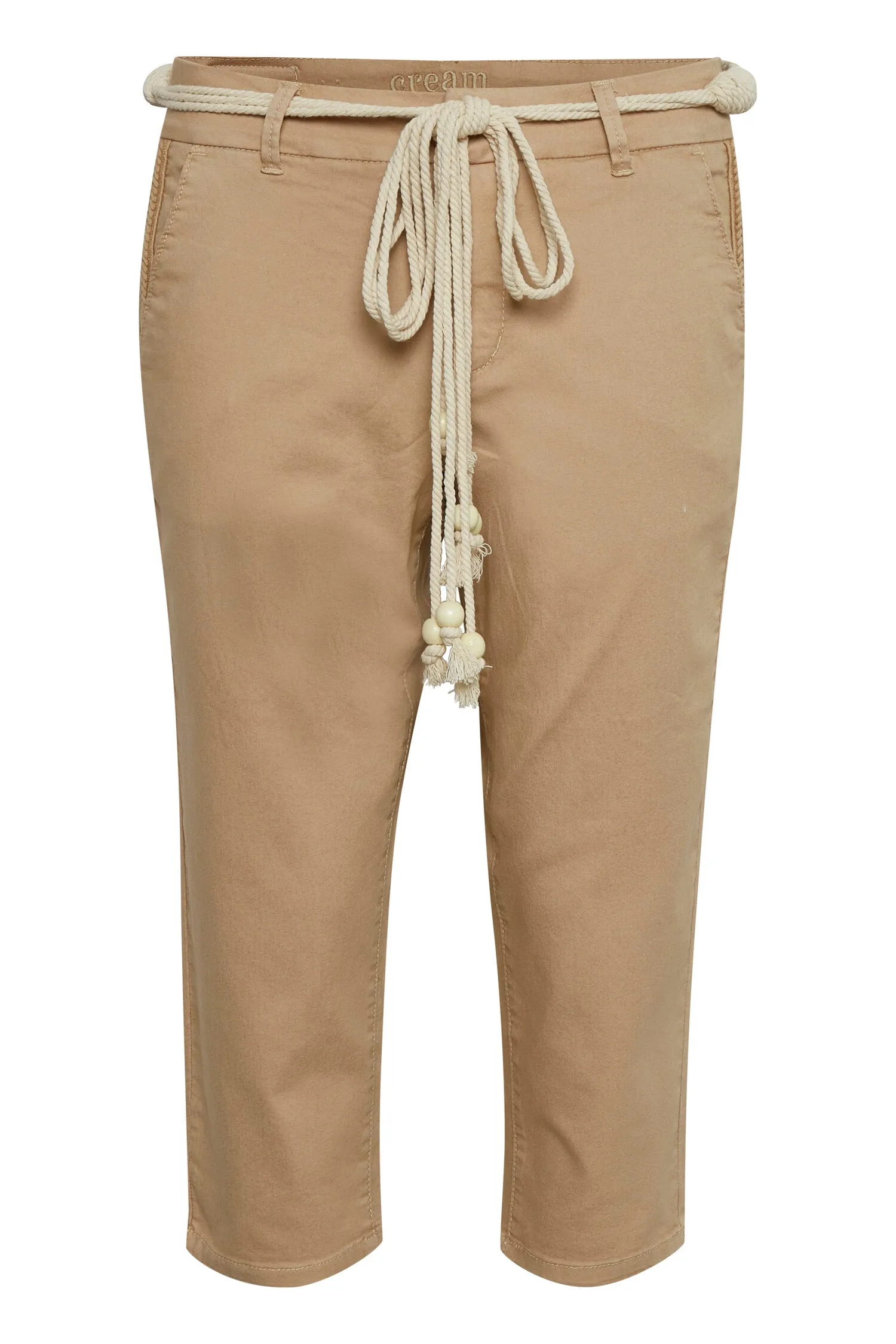 Cream Lotte 3/4 Pants - Sesame