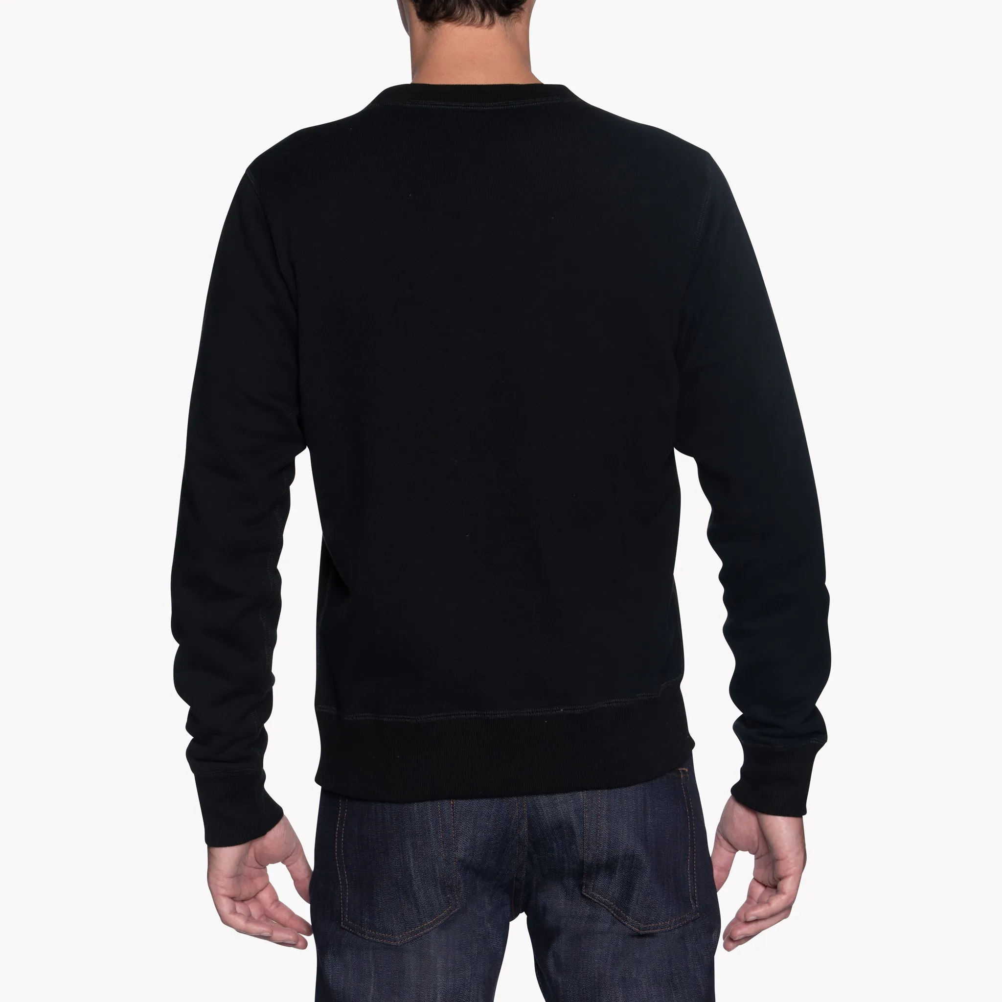 Crewneck - Heavyweight Terry - Black