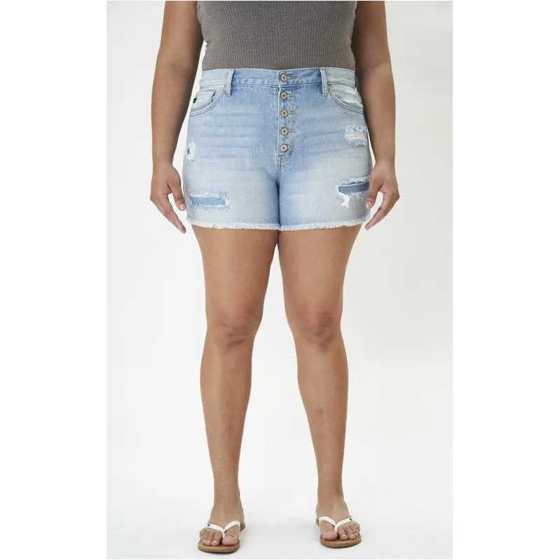 CURVY>> HIGH RISE|| Mom Shorts