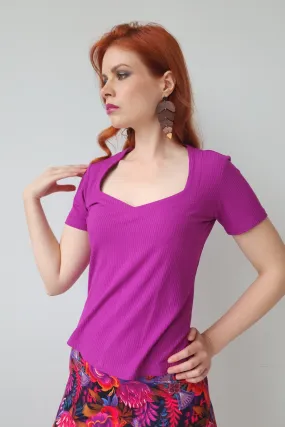 Diamond Top - Fuchsia