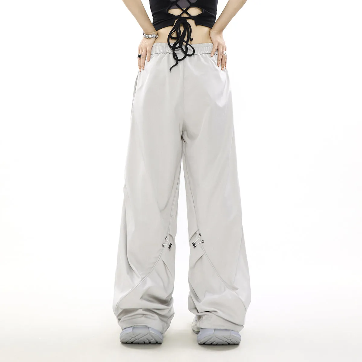 Drawstring Detailed Loose Casual Pants