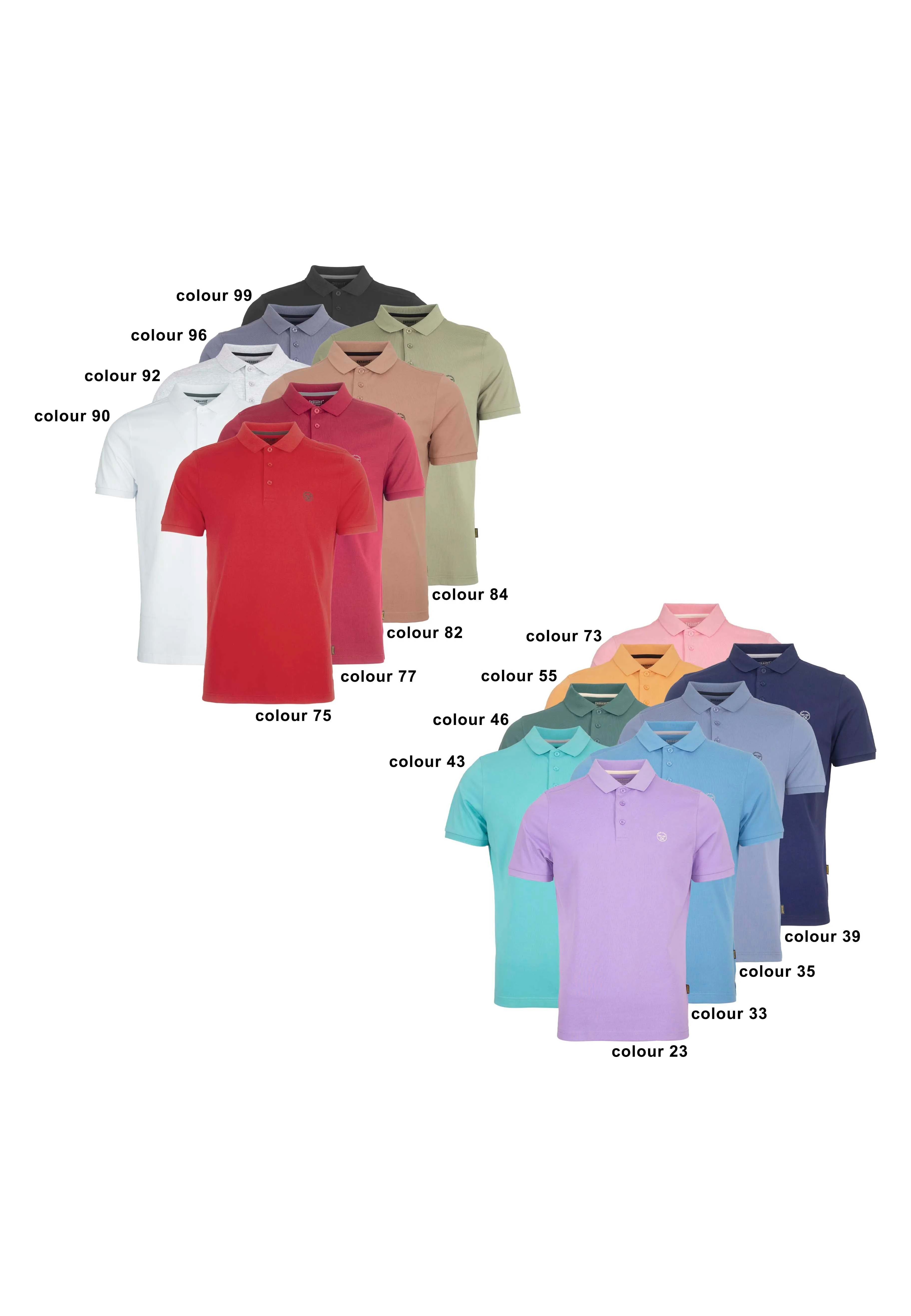 EXHAUST Mens Polo T-Shirt [Slim Fit] 1473