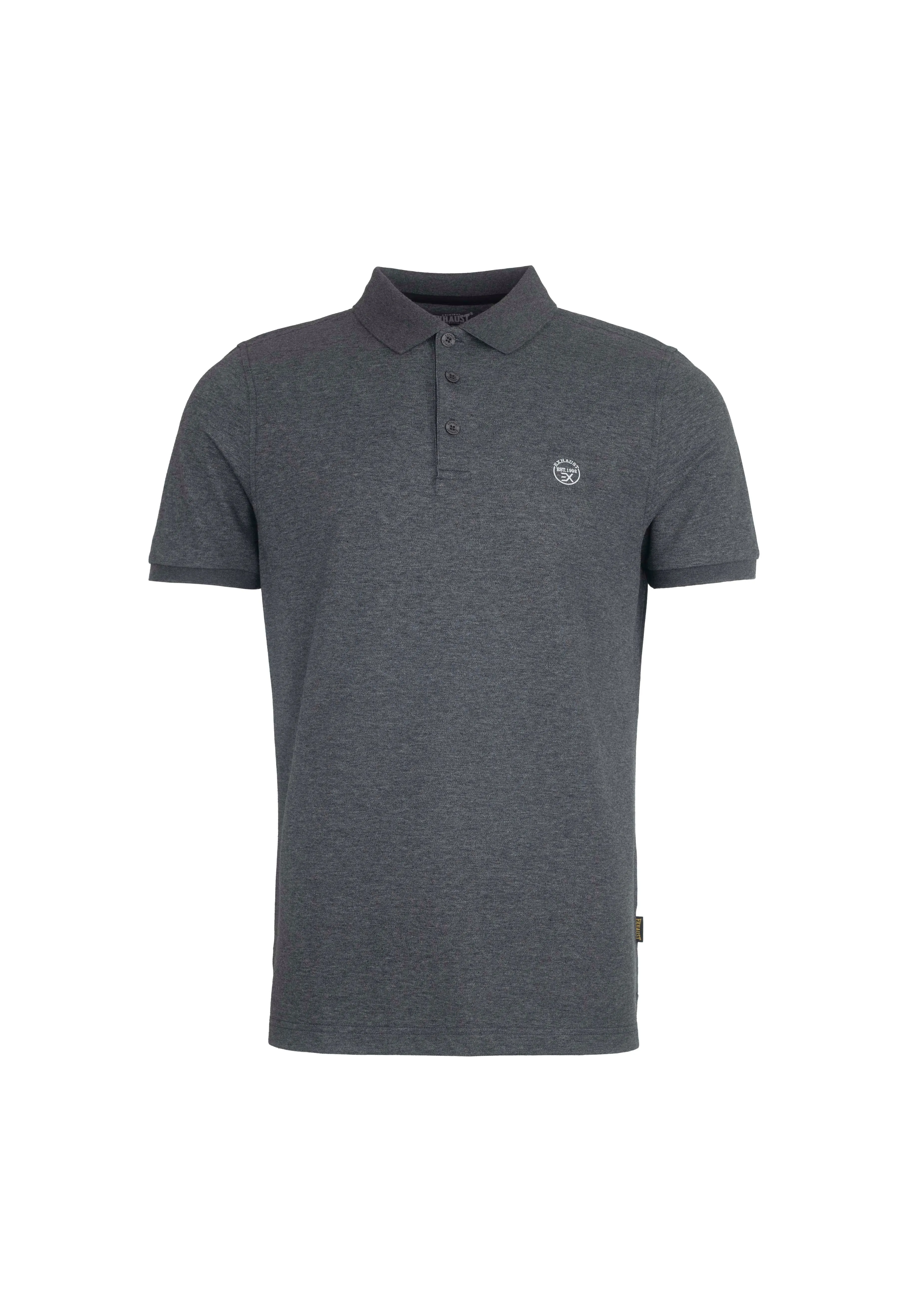 EXHAUST Mens Polo T-Shirt [Slim Fit] 1473