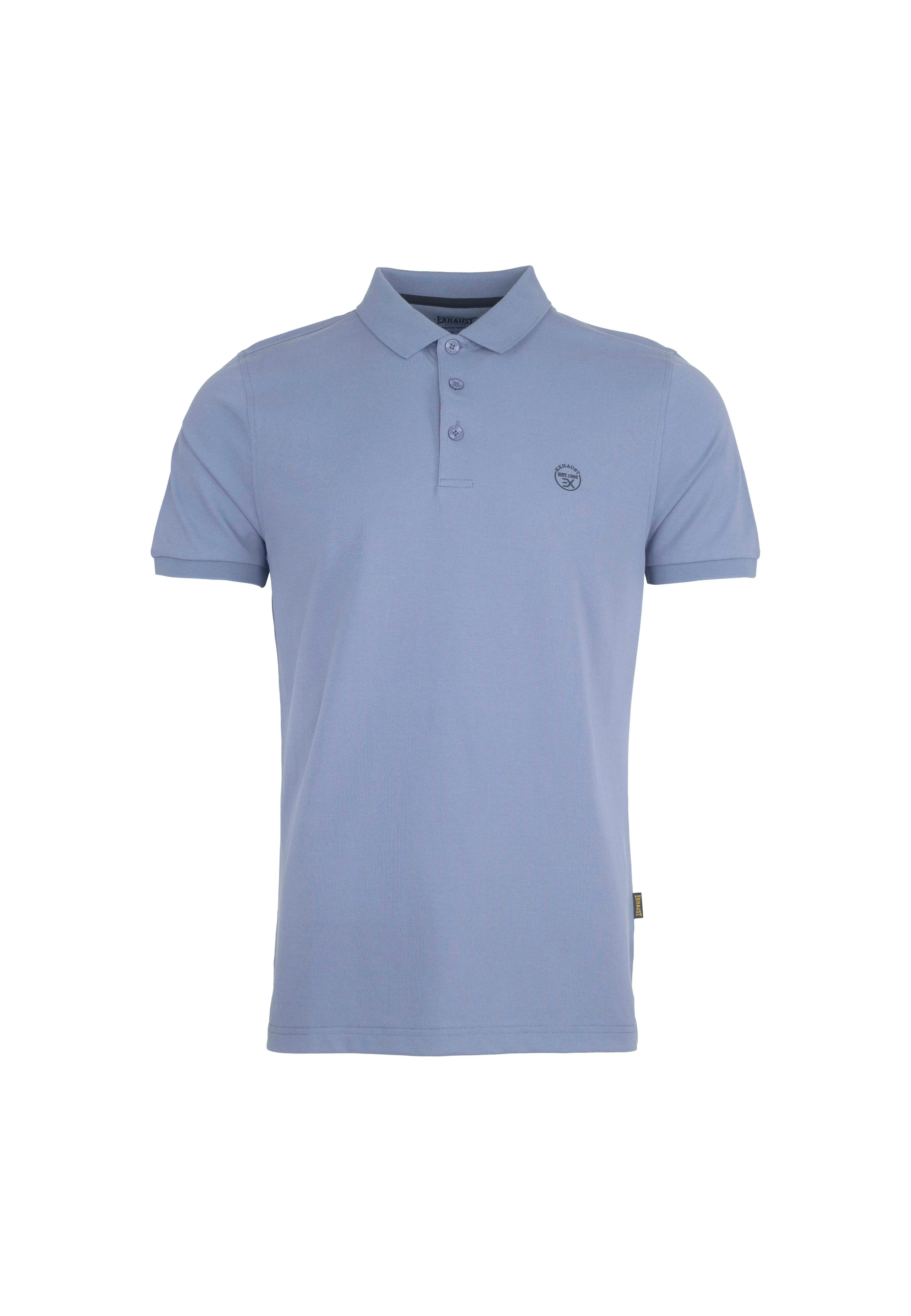 EXHAUST Mens Polo T-Shirt [Slim Fit] 1473