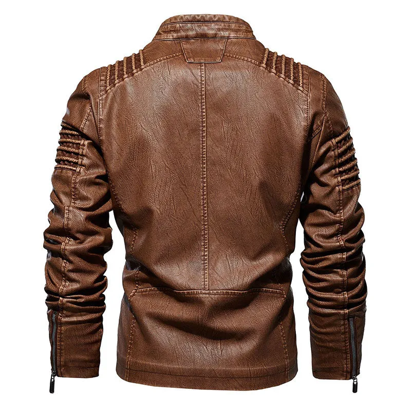 Fashion Motorcycle Punk Men's Bomber Jacket