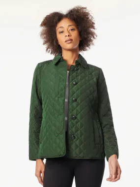 Five-Button Quilted Jacket