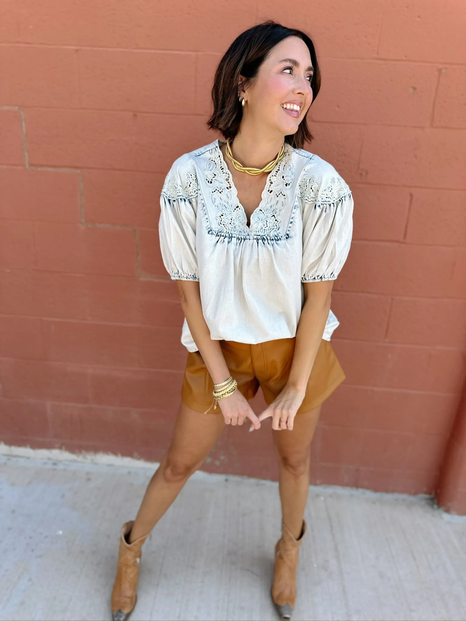 Free People | Free Reign Vegan Short - Brown Sugar