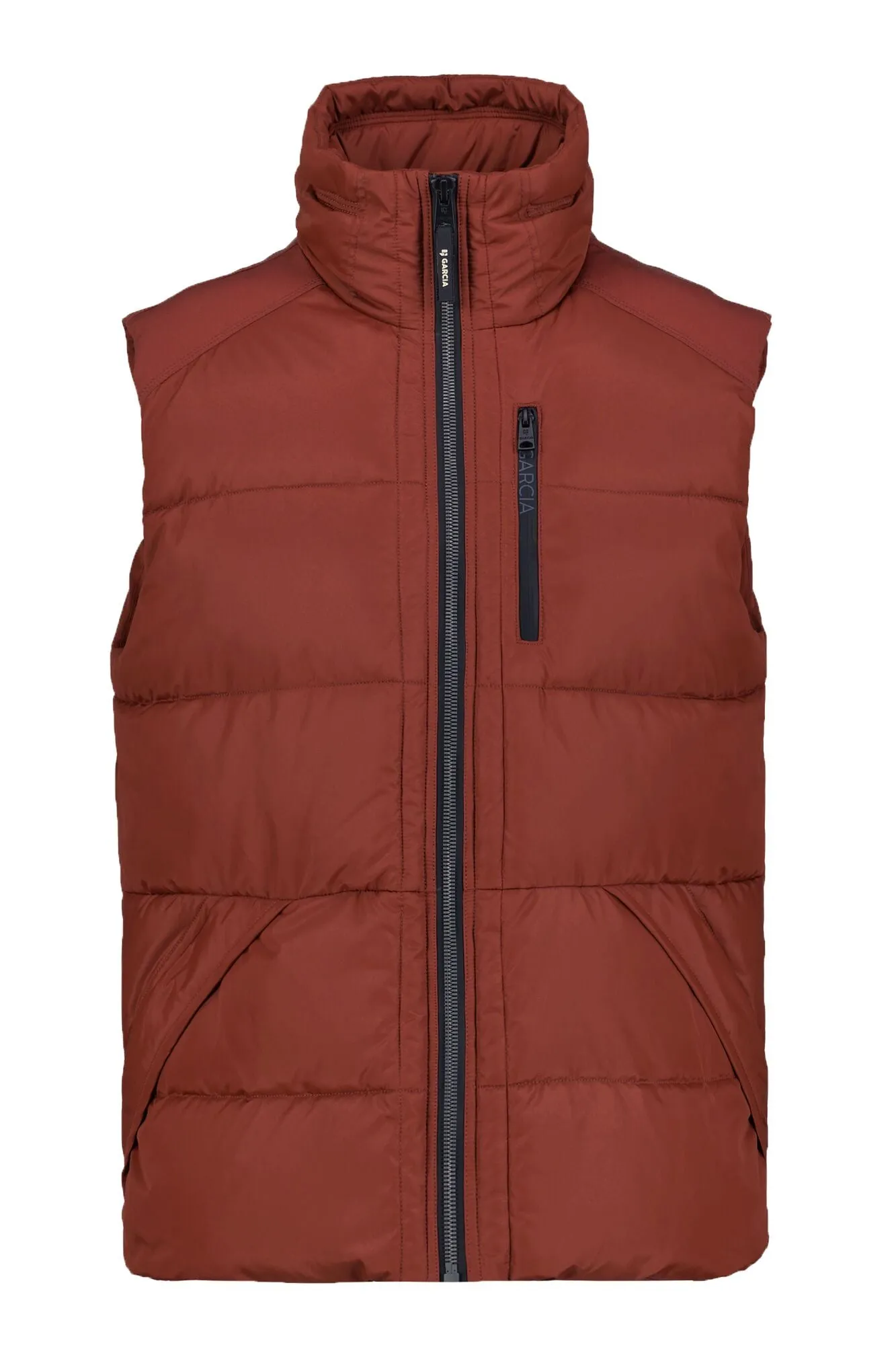 Garcia - Outdoor Sleeveless Jacket - Burnt Umber