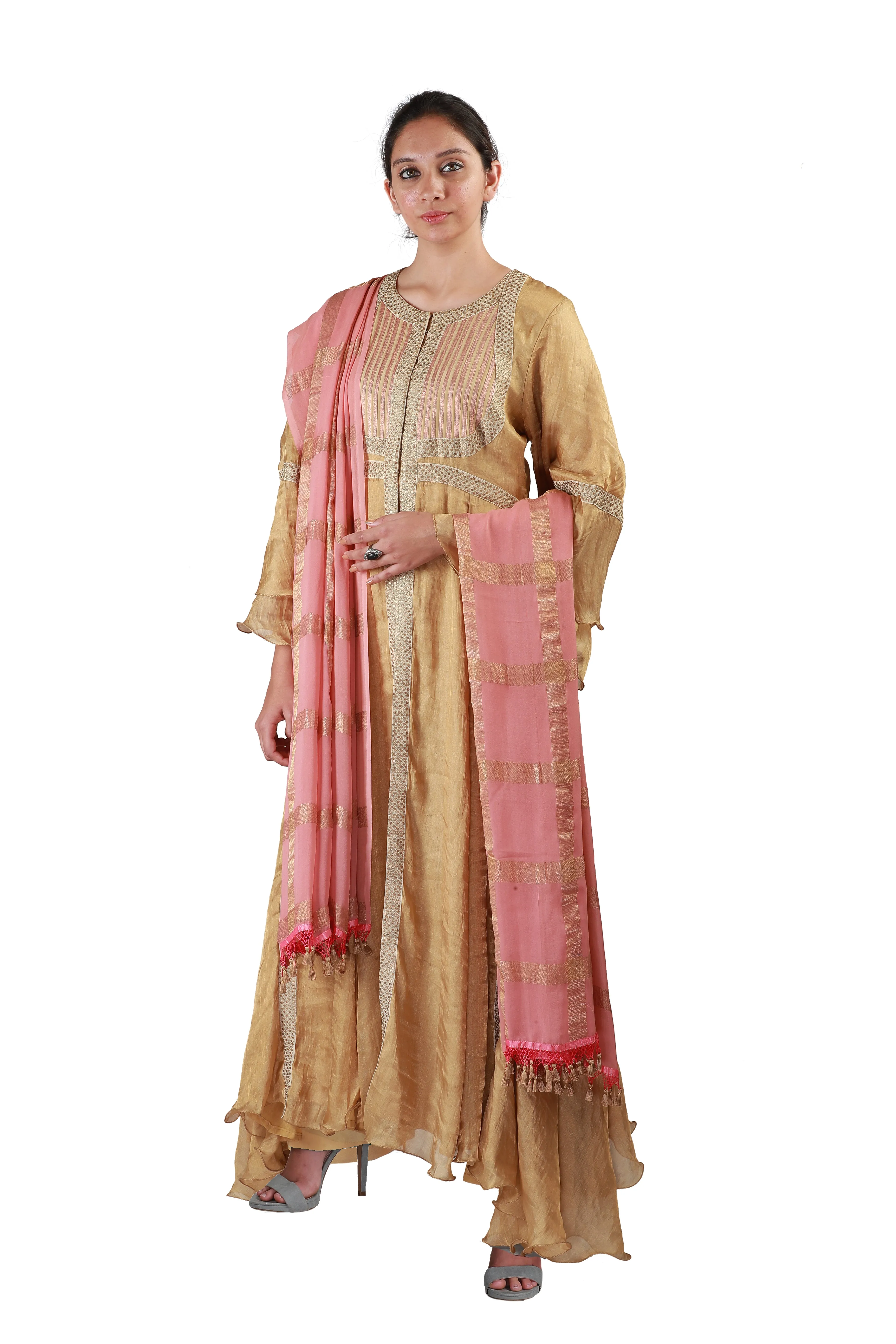 Gold Salwar