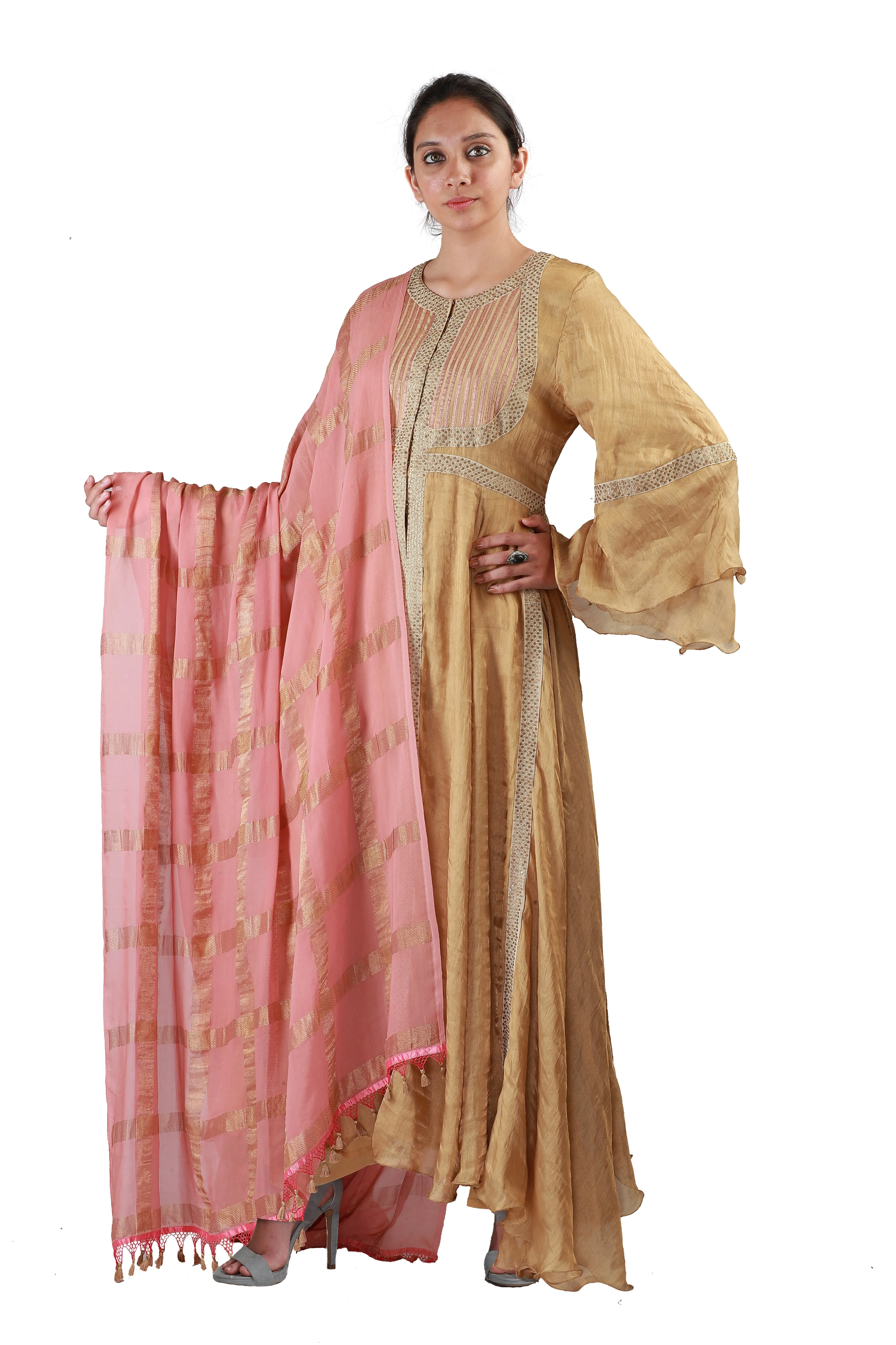 Gold Salwar