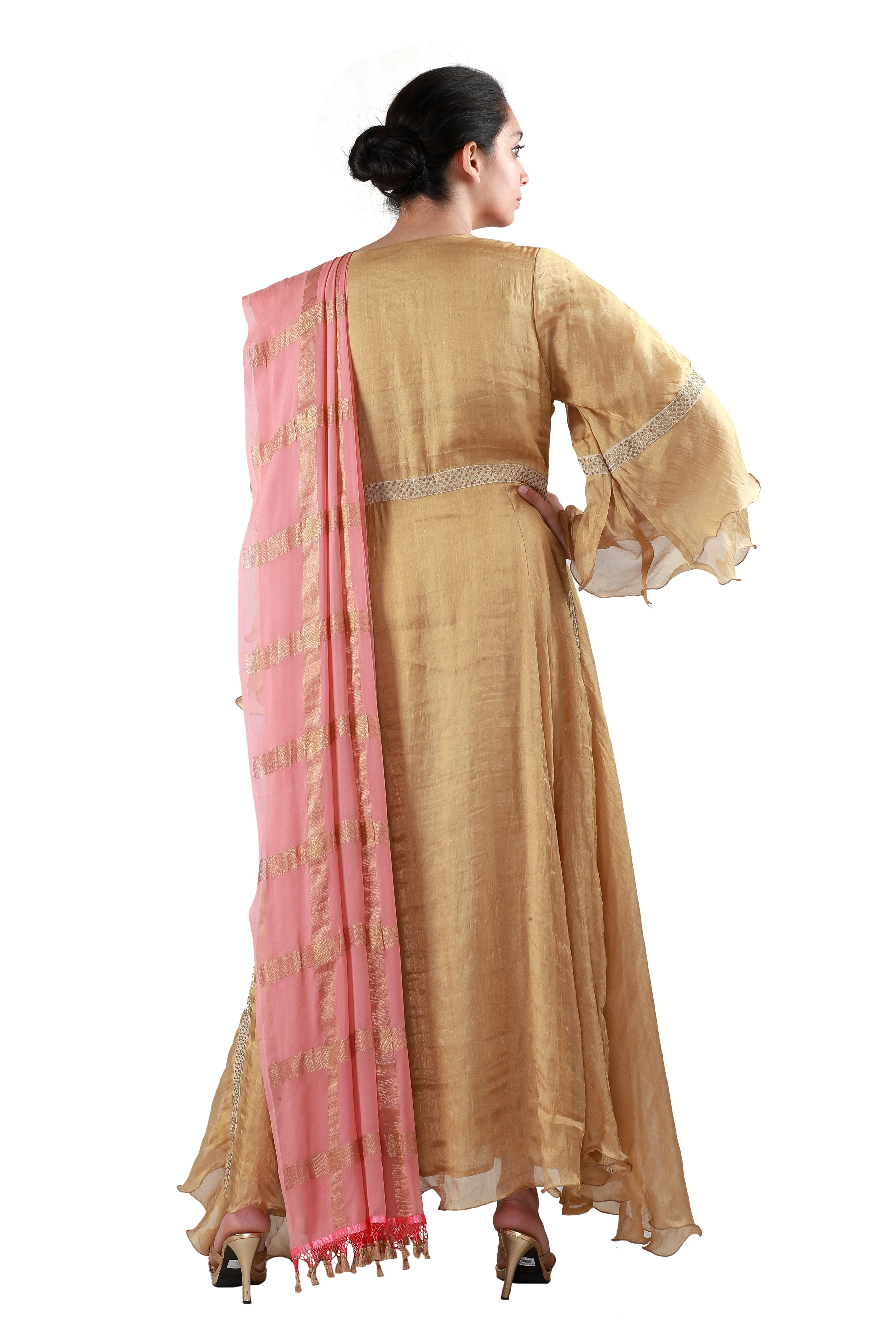 Gold Salwar