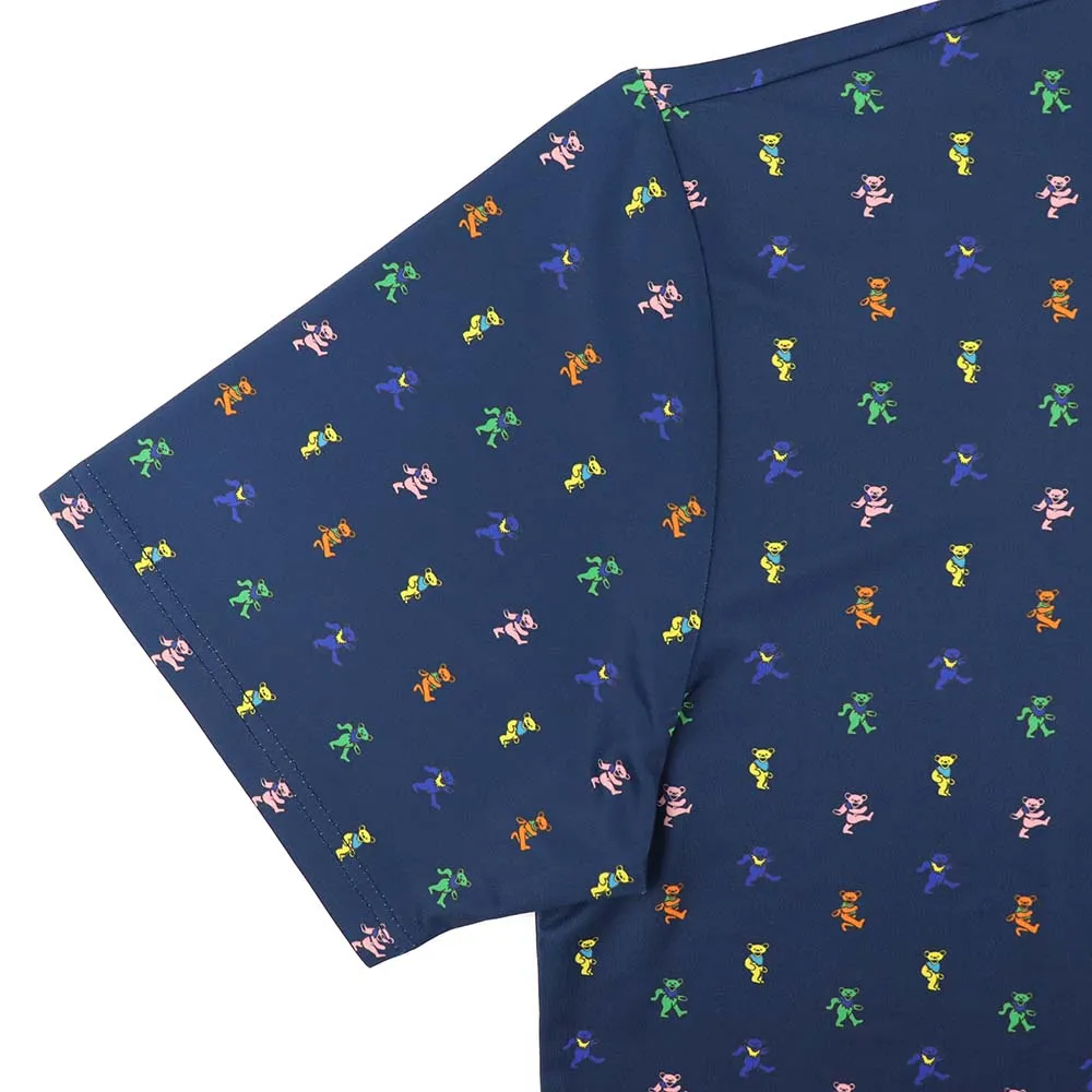 Grateful Dead | Performance Polo |  All Over Dancing Bear