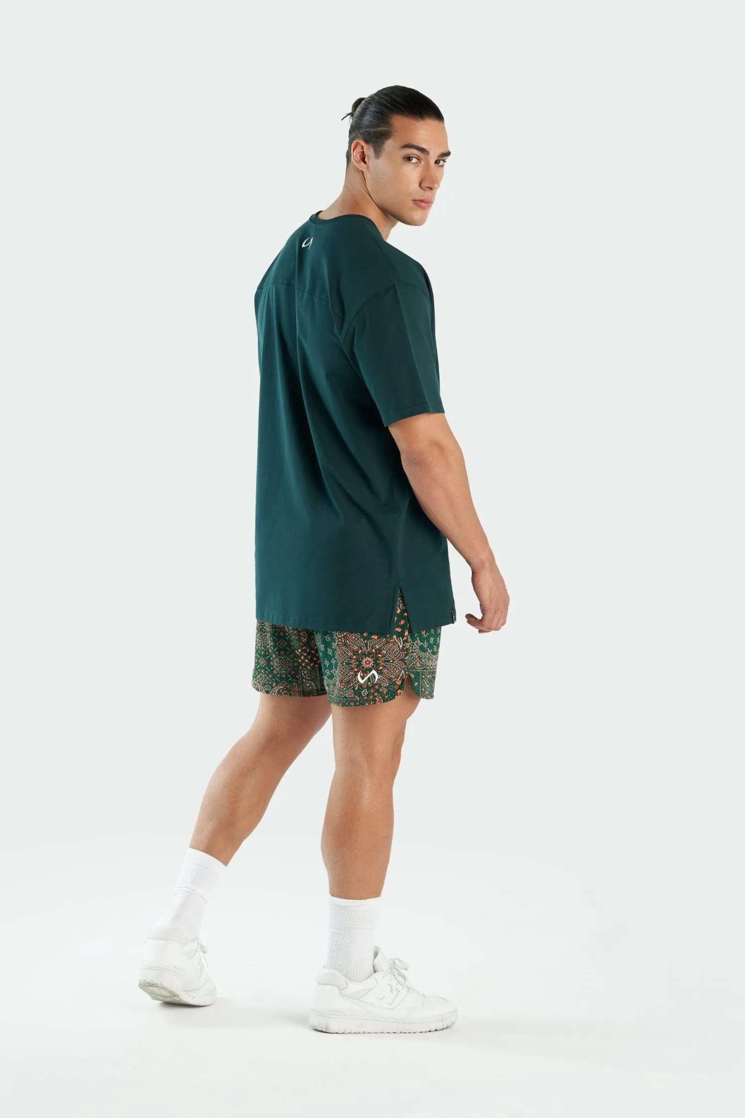 GTS Paisley 5 Inch Mesh Shorts