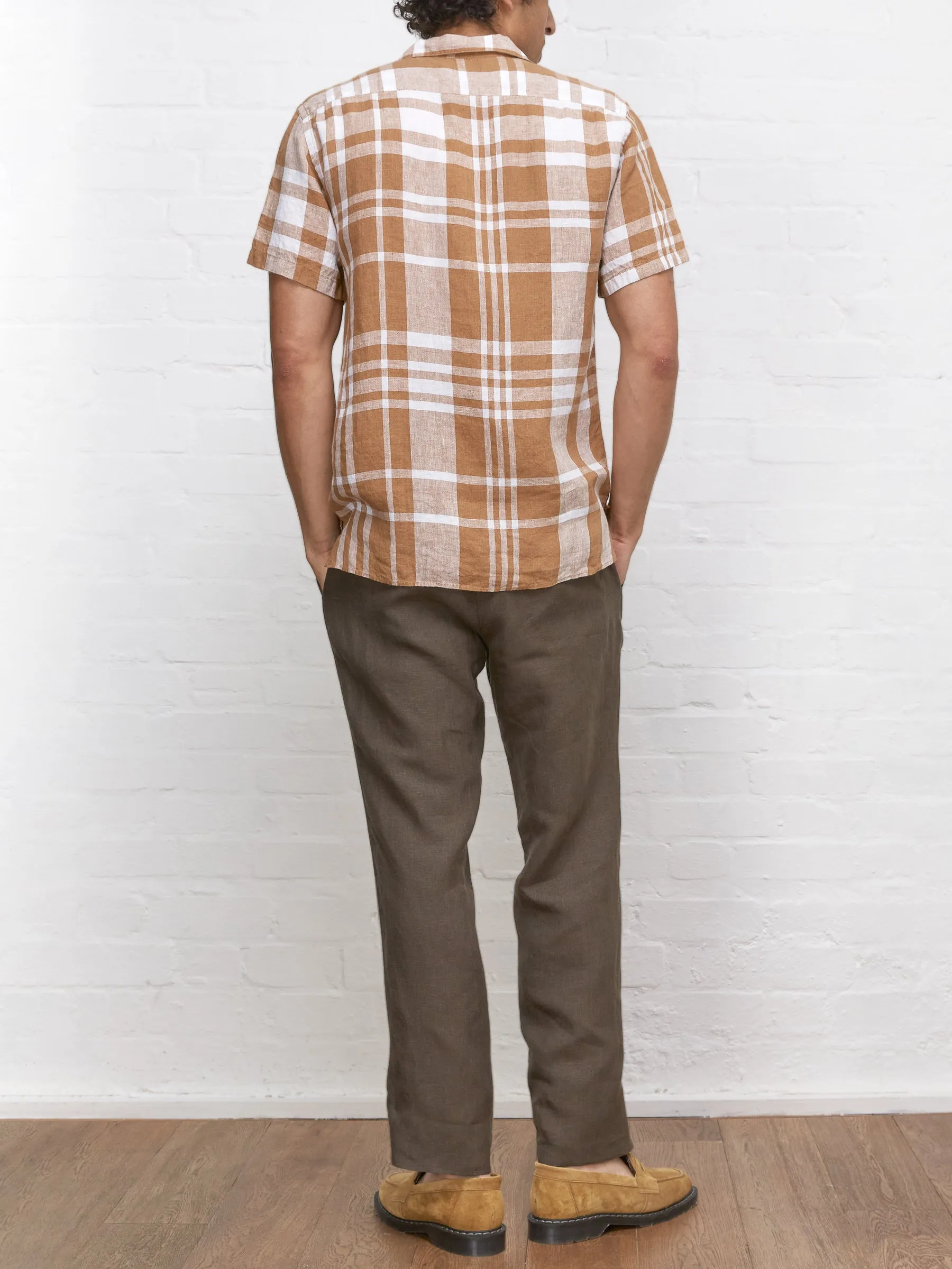 Havana Short Sleeve Shirt Dillon Ochre