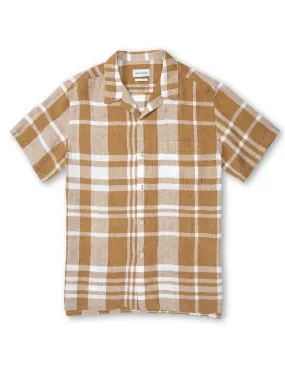 Havana Short Sleeve Shirt Dillon Ochre