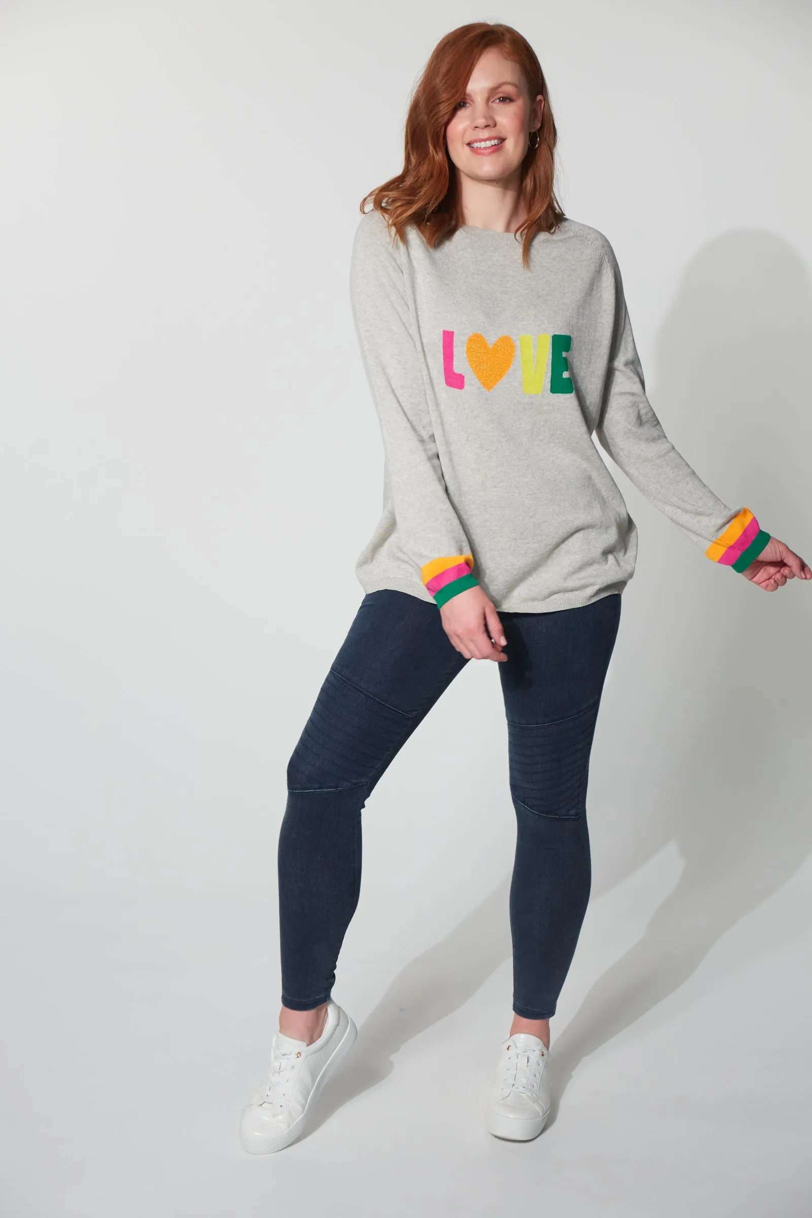 Haven Woden Love Jumper - Cloud