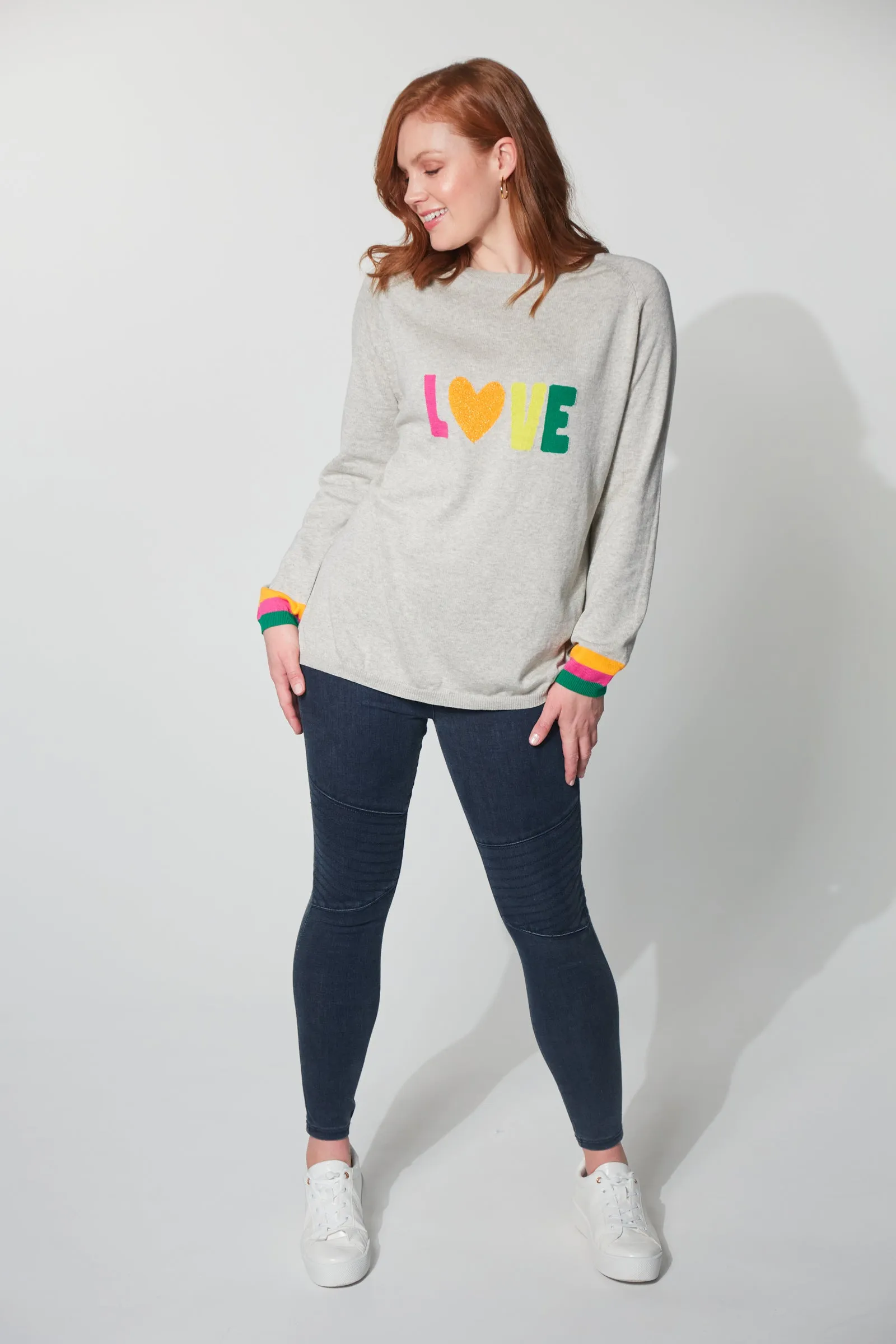 Haven Woden Love Jumper - Cloud