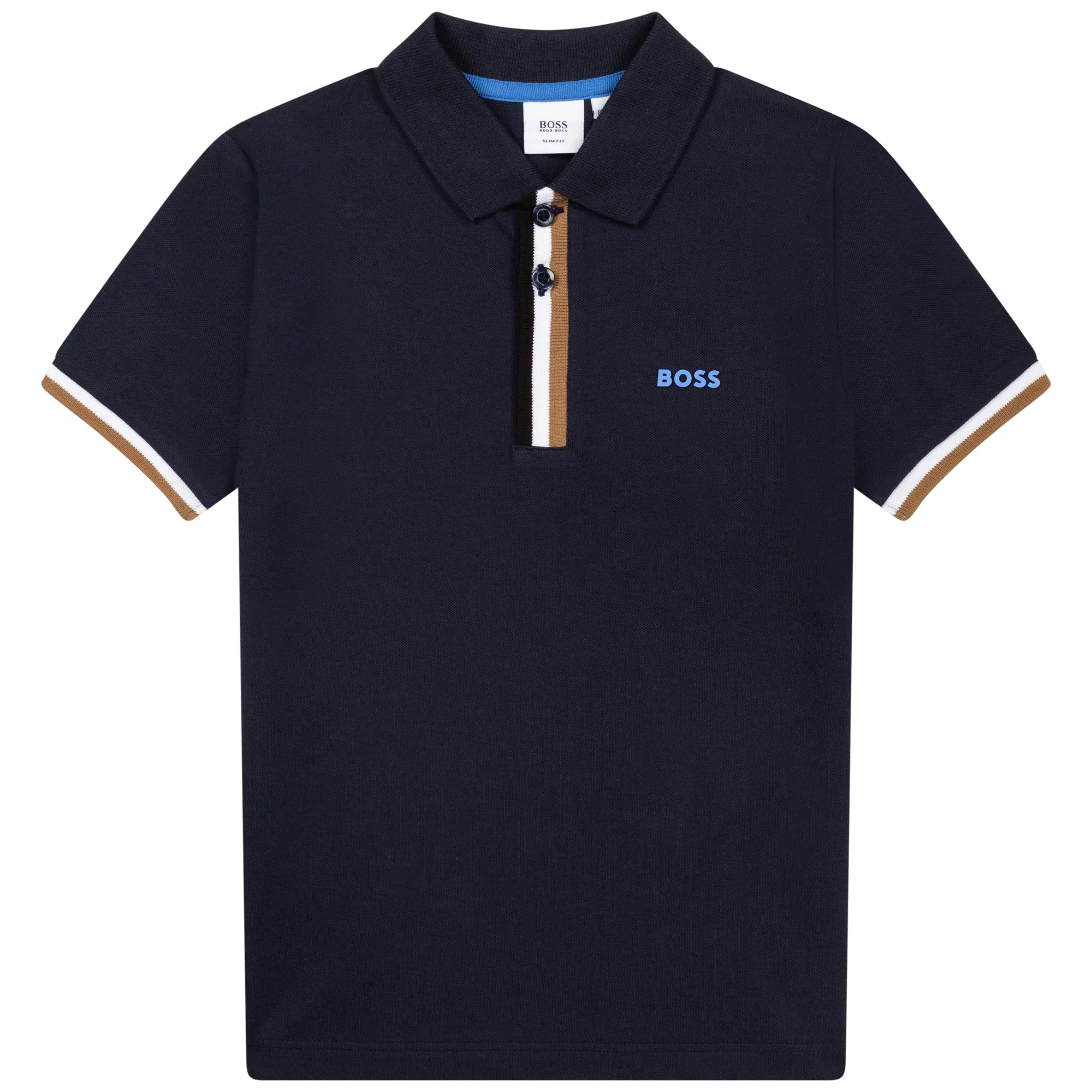 Hugo Boss Boys S/S Polo _ Navy J25N51-849