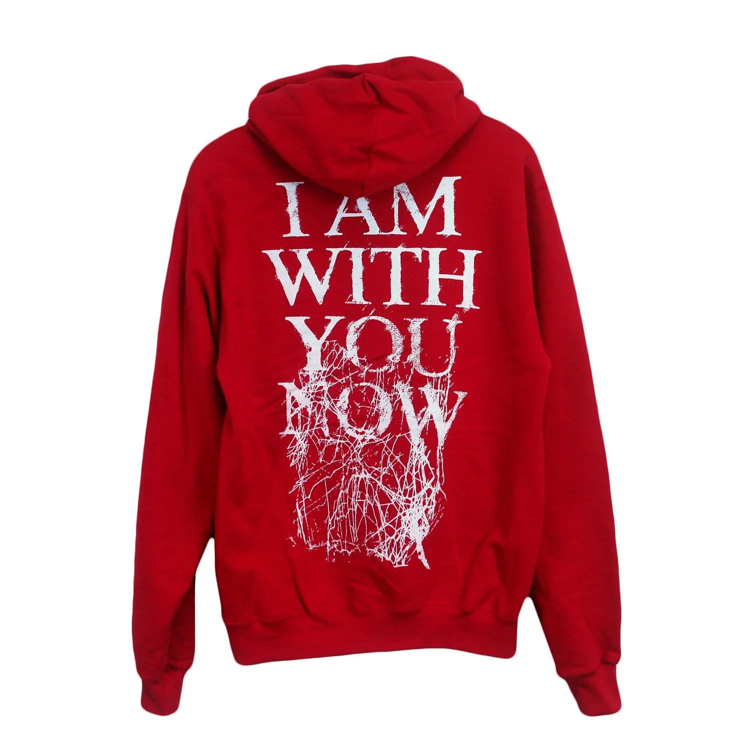 I Am With You Now Scarlet - Pullover