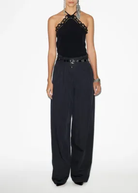 Isabel Marant Étoile Celia Pants in Faded Black